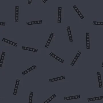 Seamless pattern black soundbar audio cartoon vector Stock Illustration