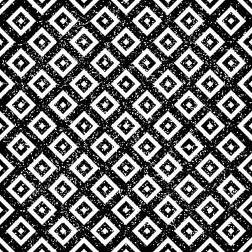 Seamless pattern with black squares 2 7581 Stock Illustration