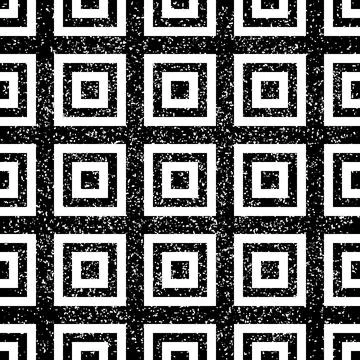 Seamless pattern with black squares 7069 Stock Illustration
