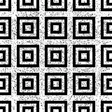 Seamless pattern with black squares 7188 Stock Illustration