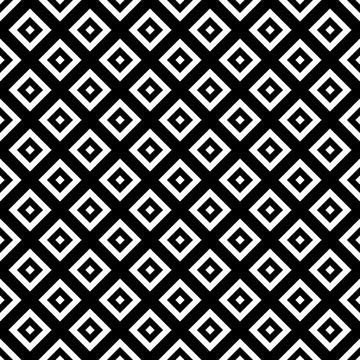 Seamless pattern with black squares 7370 Stock Illustration