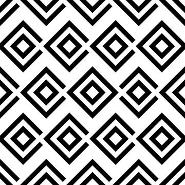 Seamless pattern with black squares 7371 Stock Illustration