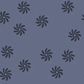 Seamless pattern blades cooling fan cartoon vector Stock Illustration