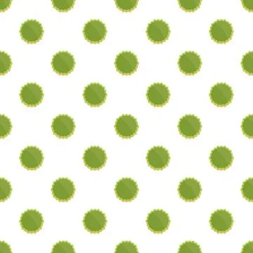 Seamless pattern with blank green organic labels Stock Illustration