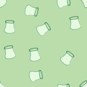 Seamless pattern blank mouse pad cartoon vector Stock Illustration