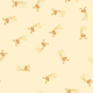 Seamless pattern blanket swaddle wrap cartoon vector Stock Illustration