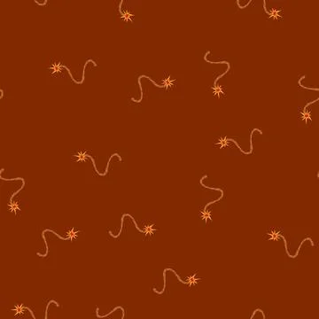Seamless pattern blasting dynamite fuse cartoon vector Illustrazione stock
