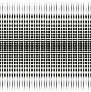 Seamless pattern of blend circles Stock Illustration