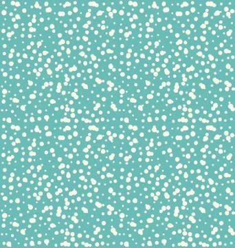 Seamless Pattern with Blizzard Snow Isolated on Blue Illustrazione stock