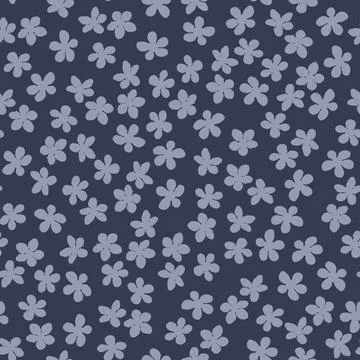 Seamless pattern with blossoming Japanese cherry sakura for fabric, packaging Stock Illustration