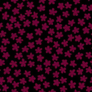 Seamless pattern with blossoming Japanese cherry sakura for fabric, packaging Stock Illustration