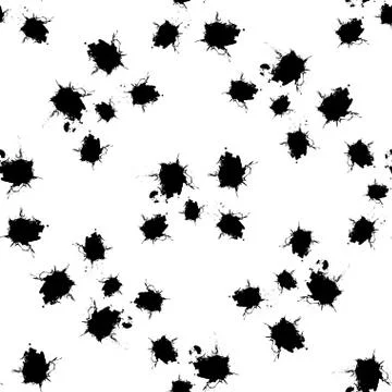 Seamless pattern  blots Stock Illustration