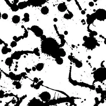 Seamless pattern with blots. plus EPS10 Stock Illustration