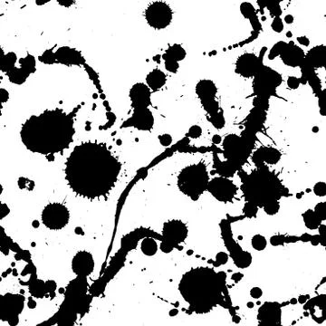 Seamless pattern with blots. plus EPS10 Illustrazione stock