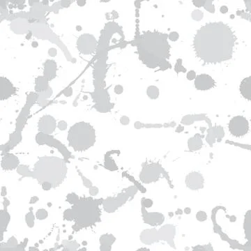 Seamless pattern with blots. plus EPS10 Stock Illustration