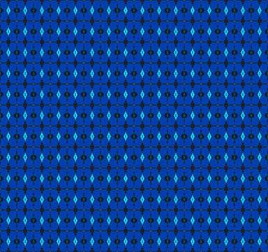 Seamless pattern blue black Stock Illustration