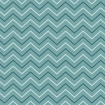 Seamless pattern with blue chevron Stock Illustration