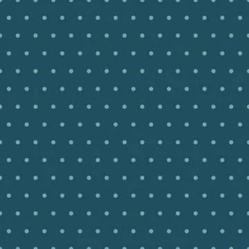 Seamless pattern with blue dots Stock Illustration