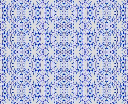 Seamless pattern blue gray Stock Illustration