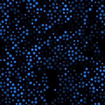 Seamless pattern with blue halftone dots ordered grid vector illustration 스톡 일러스트
