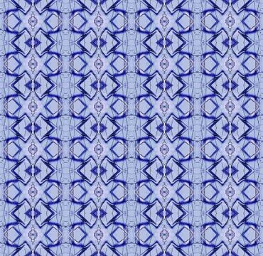 Seamless pattern blue Stock Illustration