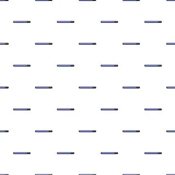 Seamless pattern with blue loading progress bars Stock Illustration