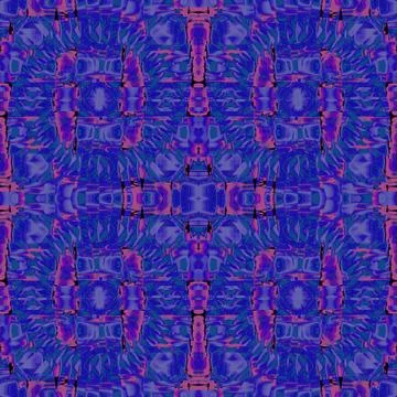 Seamless pattern blue red Stock Illustration