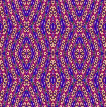 Seamless pattern blue red Stock Illustration