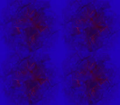 Seamless pattern blue red Stock Illustration