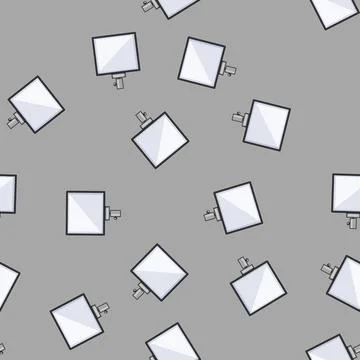 Seamless pattern blue studio light cartoon vector Illustrazione stock