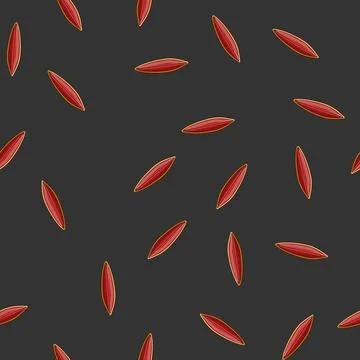 Seamless pattern blue surfboard beach cartoon vector 스톡 일러스트
