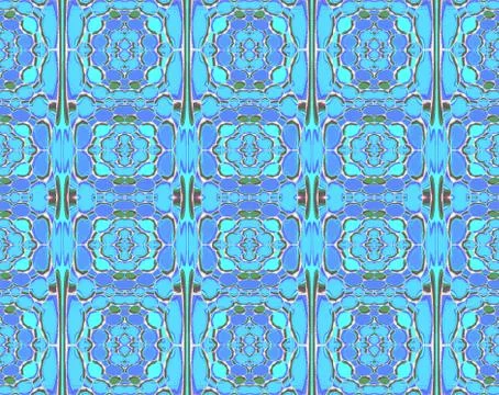 Seamless pattern blue turquoise Stock Illustration