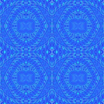 Seamless pattern blue turquoise Stock Illustration