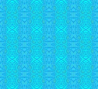Seamless pattern blue turquoise Stock Illustration