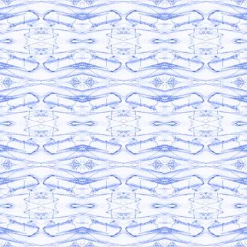 Seamless pattern blue white Stock Illustration