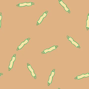 Seamless pattern body loofah shower cartoon vector Illustrazione stock