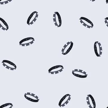 Seamless pattern boho rock bracelet cartoon vector Stock Illustration