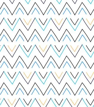 Seamless pattern in boho style Stock Illustration