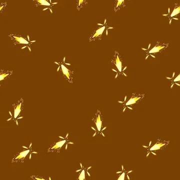 Seamless pattern bomb gun flash cartoon vector Stockillustratie