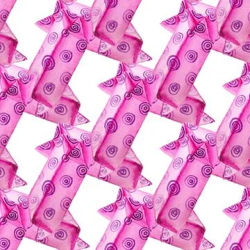 Seamless pattern with bonbons Stock Illustration