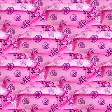 Seamless pattern with bonbons Stock Illustration