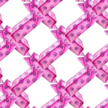 Seamless pattern with bonbons Stock Illustration