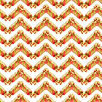 Seamless pattern with bonbons Stock Illustration