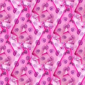 Seamless pattern with bonbons Stock Illustration