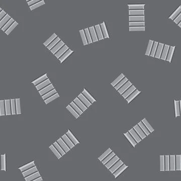 Seamless pattern book magazine rack cartoon vector 스톡 일러스트