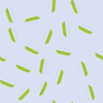 Seamless pattern bottle glass container cartoon vector Illustrazione stock