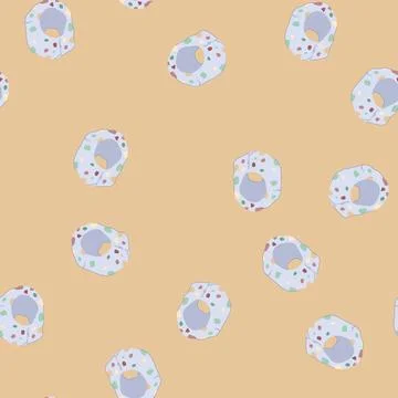 Seamless pattern bottom aquarium stone cartoon vector 库存插图