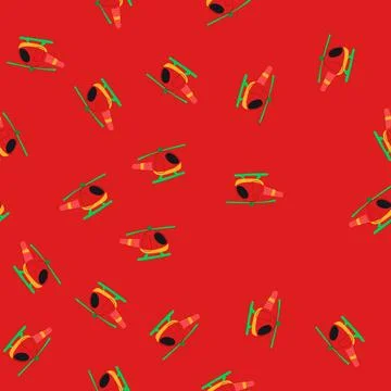 Seamless pattern boy helicopter toy cartoon vector Stock Illustration