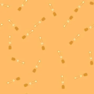 Seamless pattern breakfast toddler spoon cartoon vector Stock Illustration