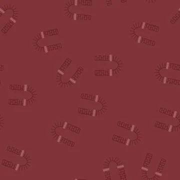 Seamless pattern brick archway structure forming a decorative entrance portal 스톡 일러스트
